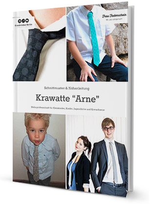 Krawatte "Arne" für Kinder, Jugendliche und Erwachsene
